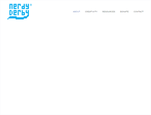 Tablet Screenshot of nerdyderby.com